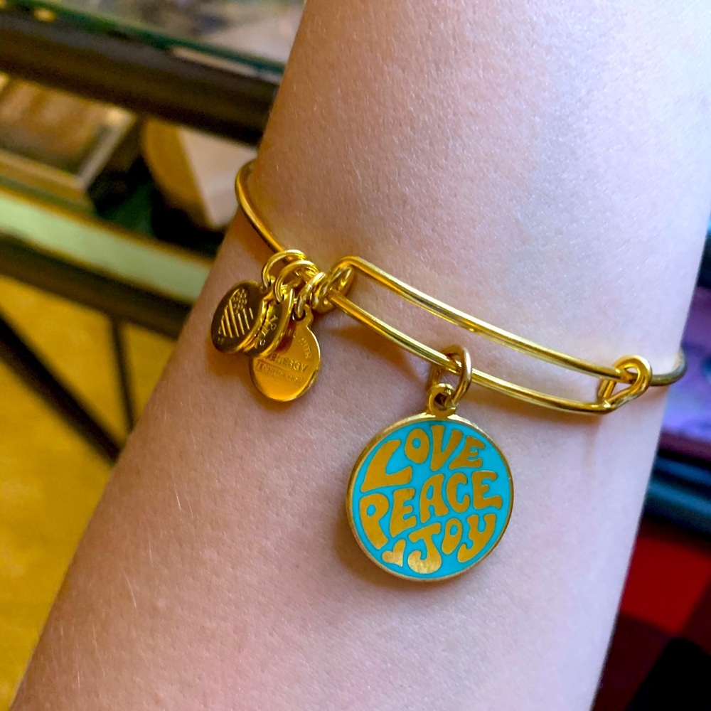 Alex and ani love peace joy